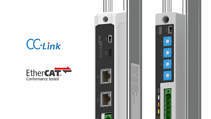Поддержка CC-Link и EtherCAT