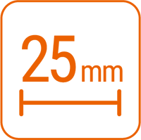 Значок 25 мм