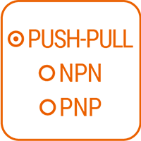 Значок управления выходом (Push-Pull NPN/PNP)